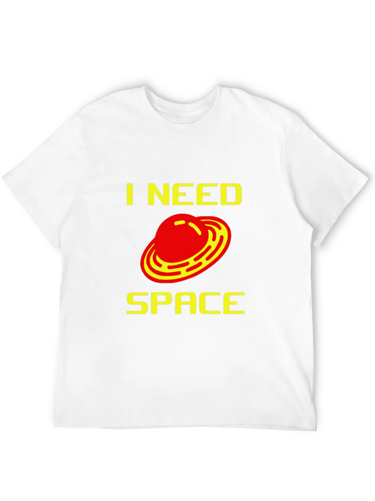 I Need Space T-Shirt - Sci-Fi UFO Design