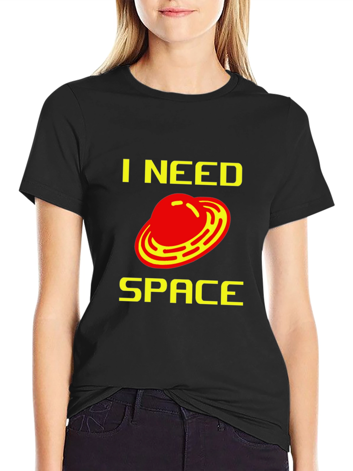 I Need Space T-Shirt - Sci-Fi UFO Design