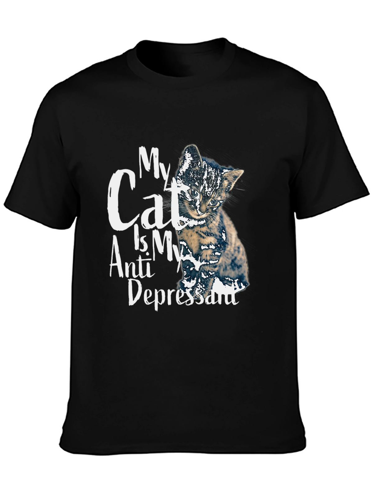 My Cat is My Anti Depressant T-Shirt