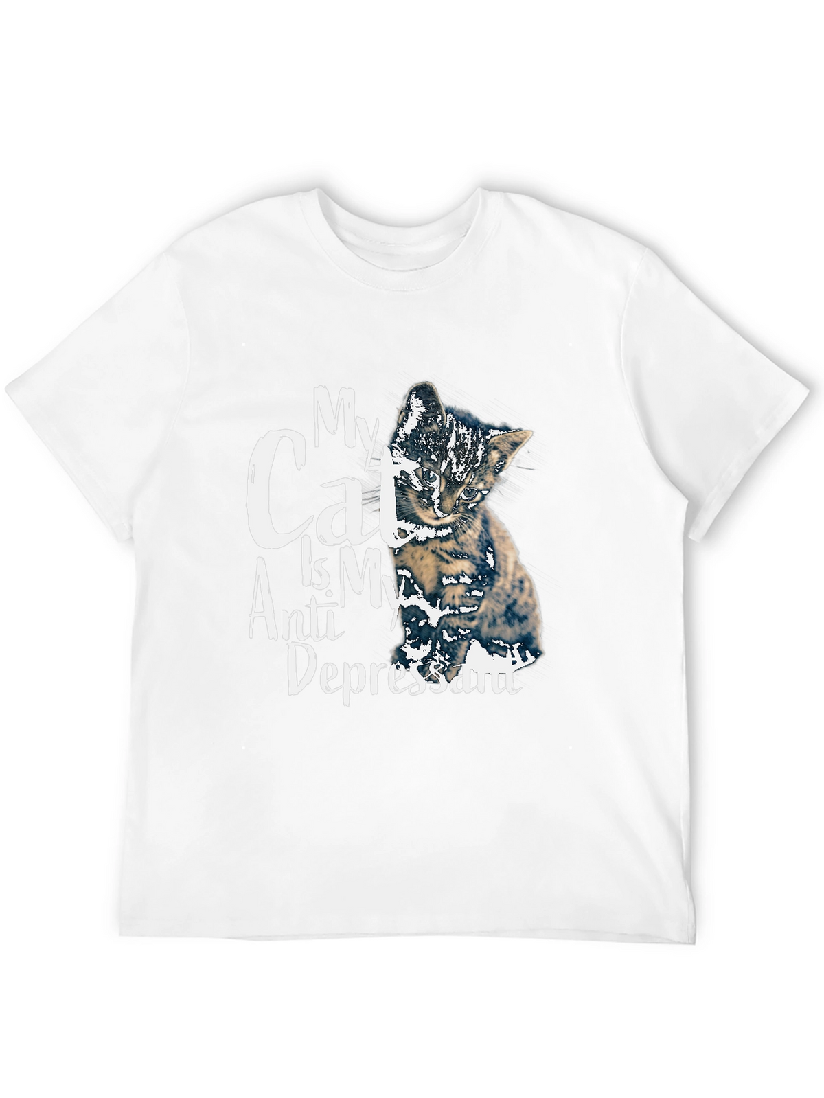 My Cat is My Anti Depressant T-Shirt
