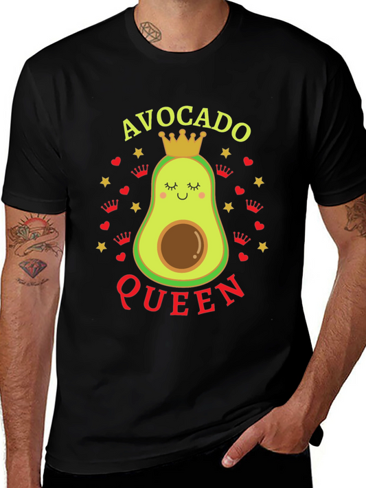 Avocado Queen T-Shirt - Fun Graphic Tee