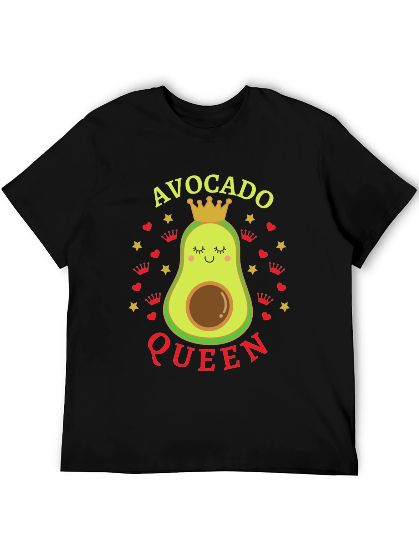 Avocado Queen T-Shirt - Fun Graphic Tee