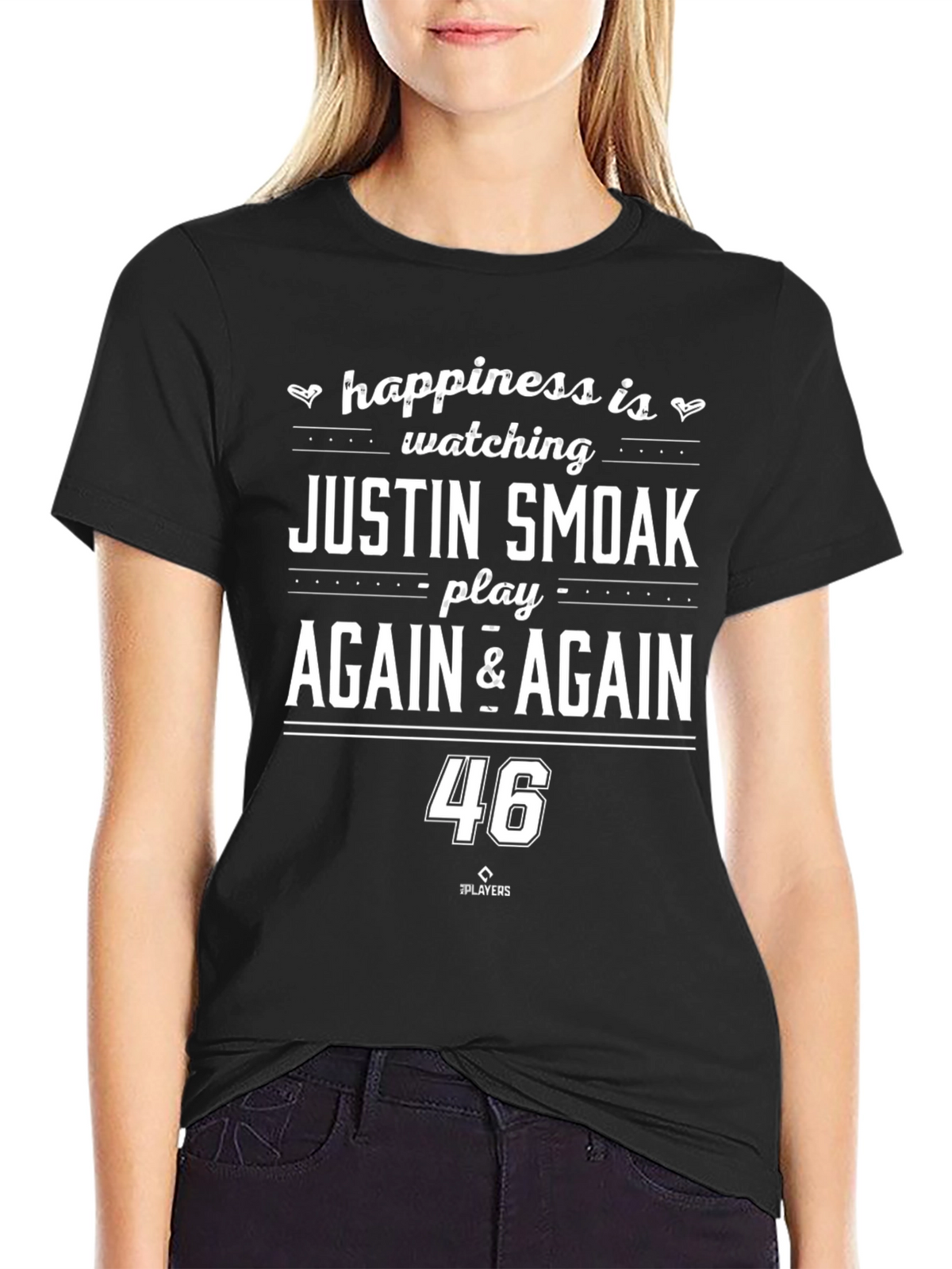 Justin Smoak Fan T-Shirt - Play Again & Again