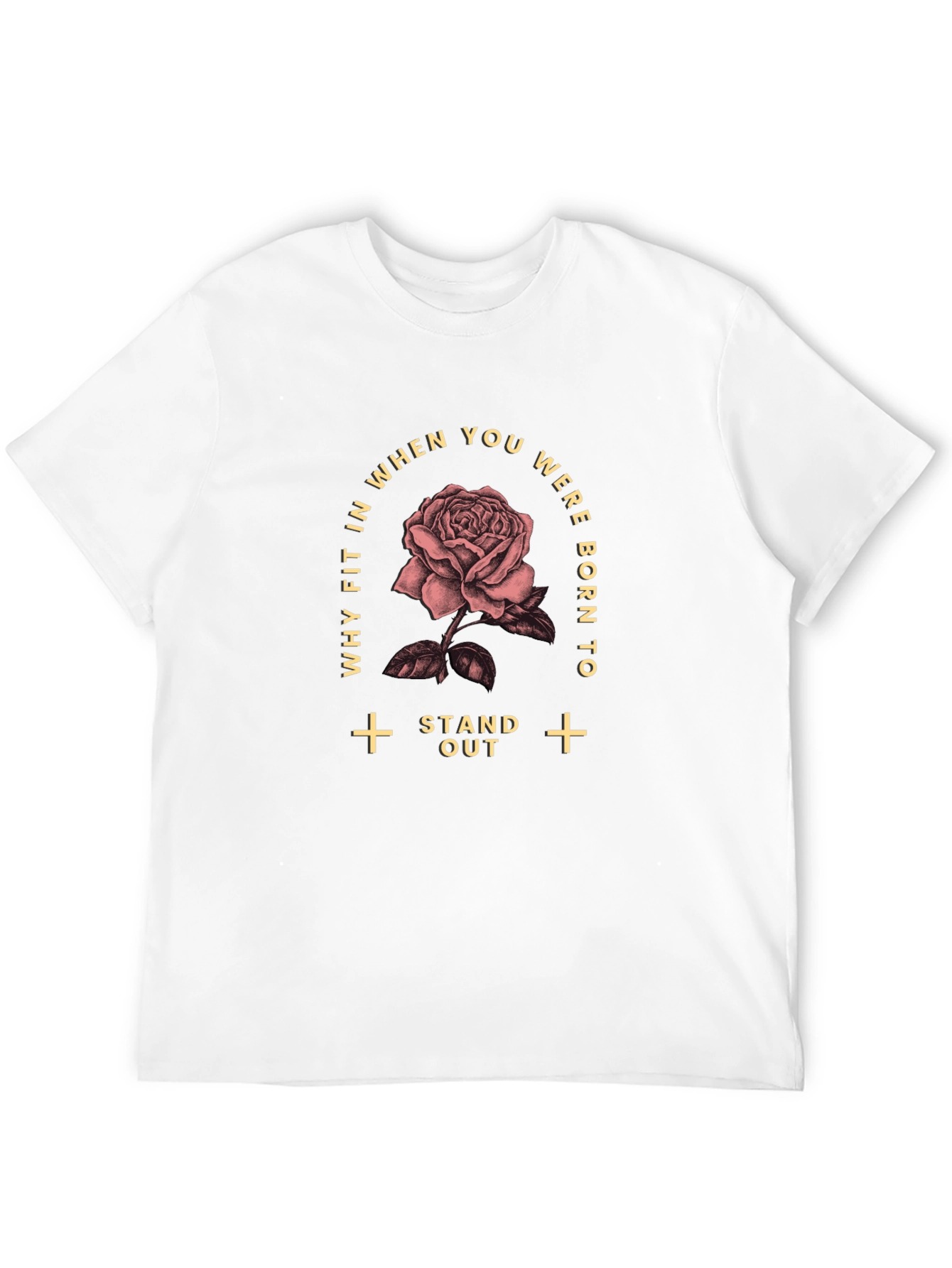 Stand Out Rose Graphic Tee