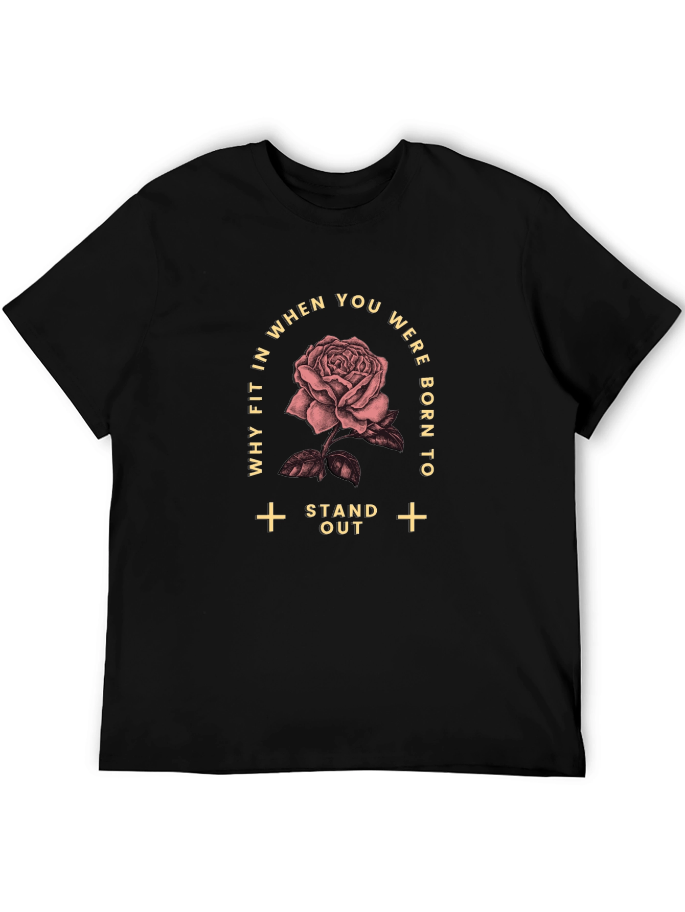 Stand Out Rose Graphic Tee