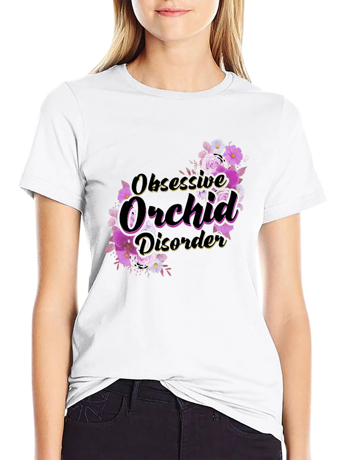 Obsessive Orchid Disorder Graphic Tee