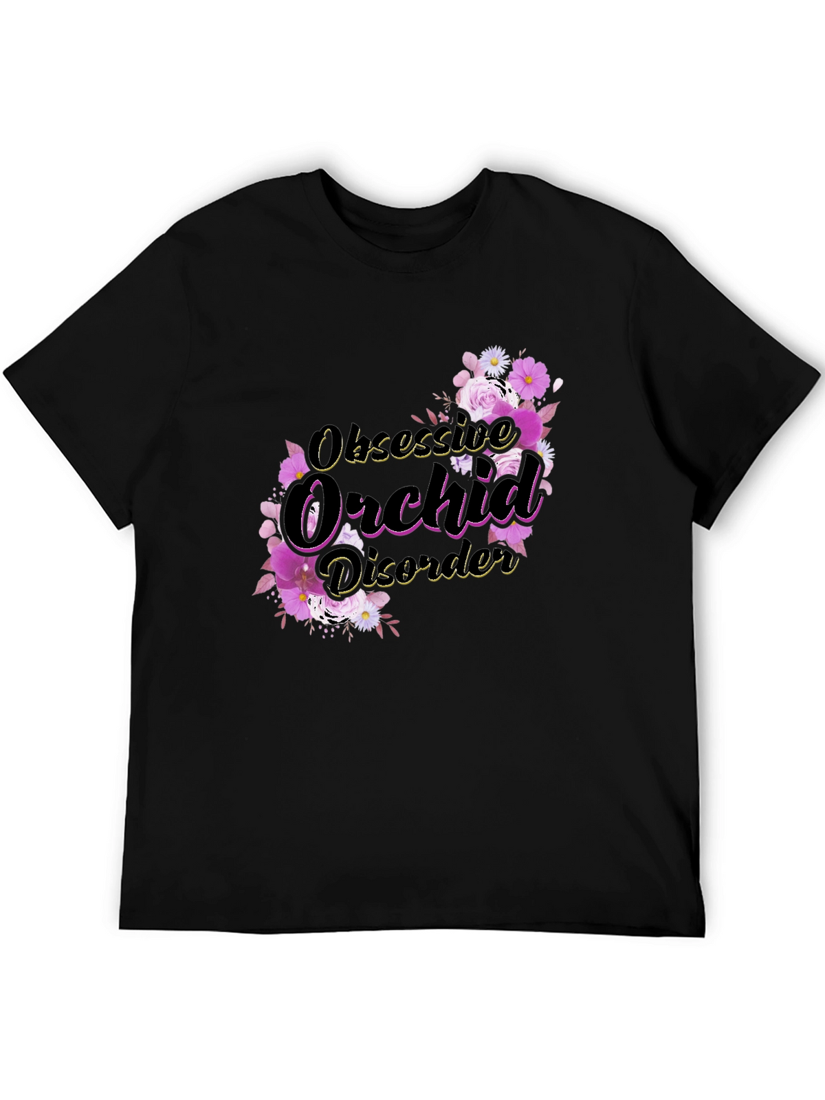 Obsessive Orchid Disorder Graphic Tee