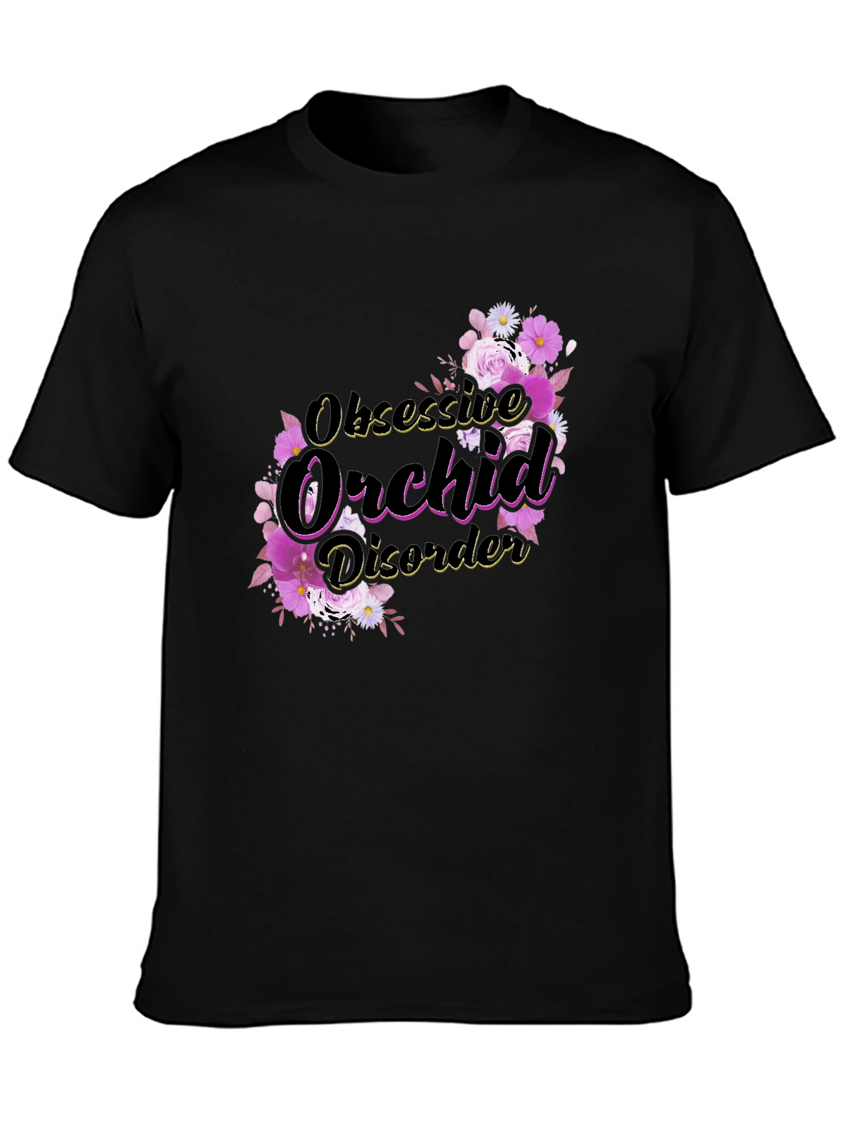 Obsessive Orchid Disorder Graphic Tee