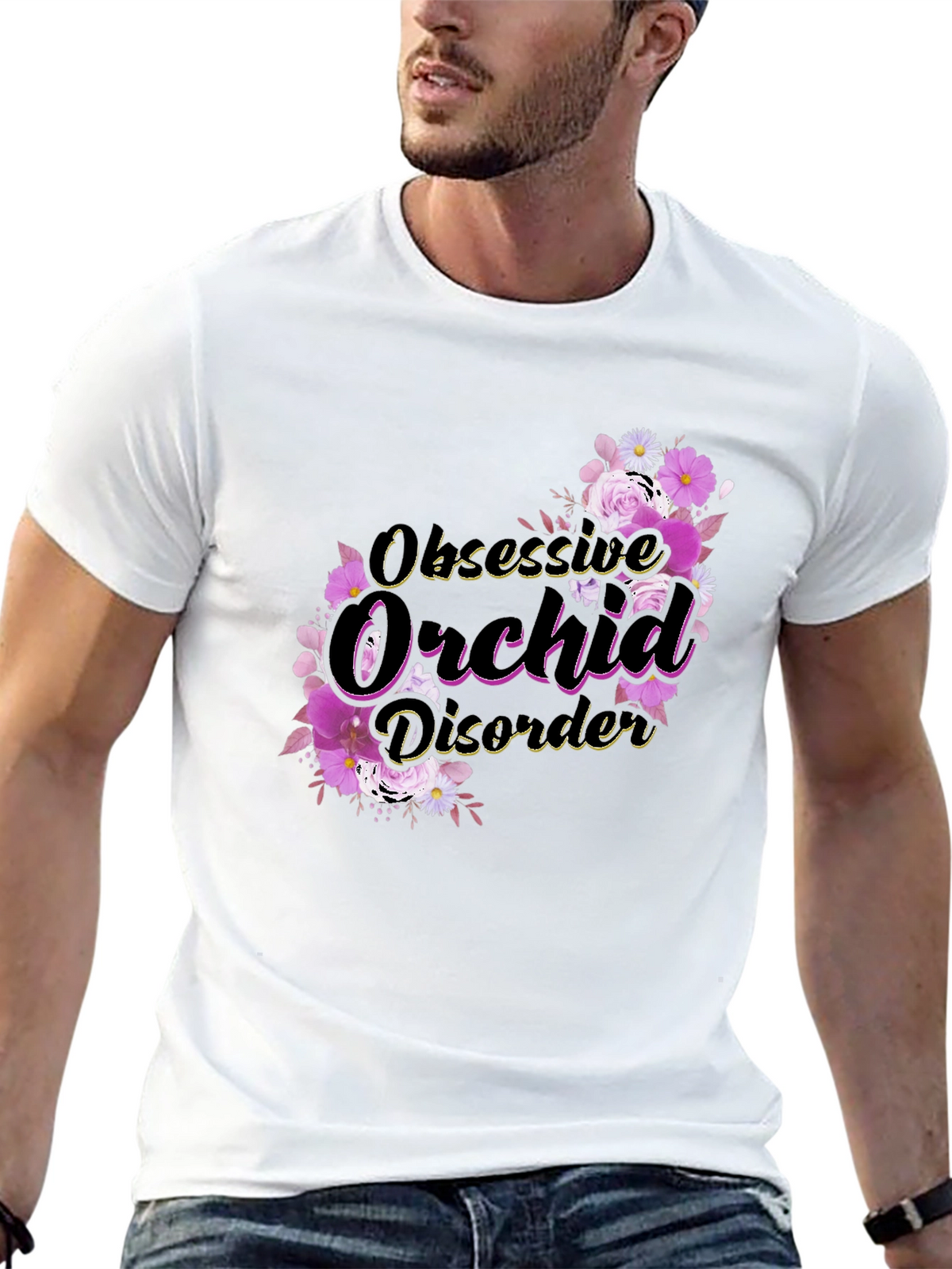 Obsessive Orchid Disorder Graphic Tee