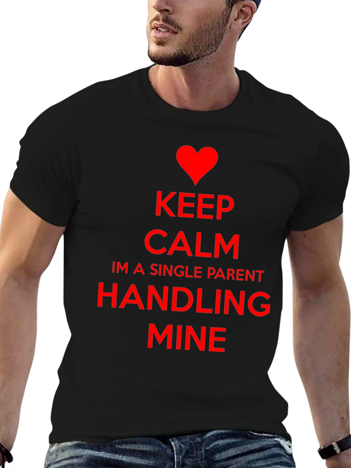 Keep Calm Single Parent T-Shirt