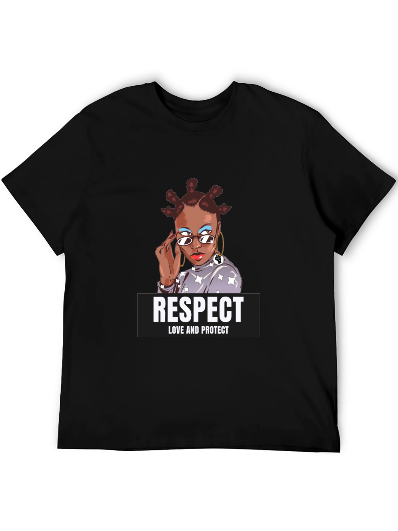 Respect Love Protect Graphic T-Shirt
