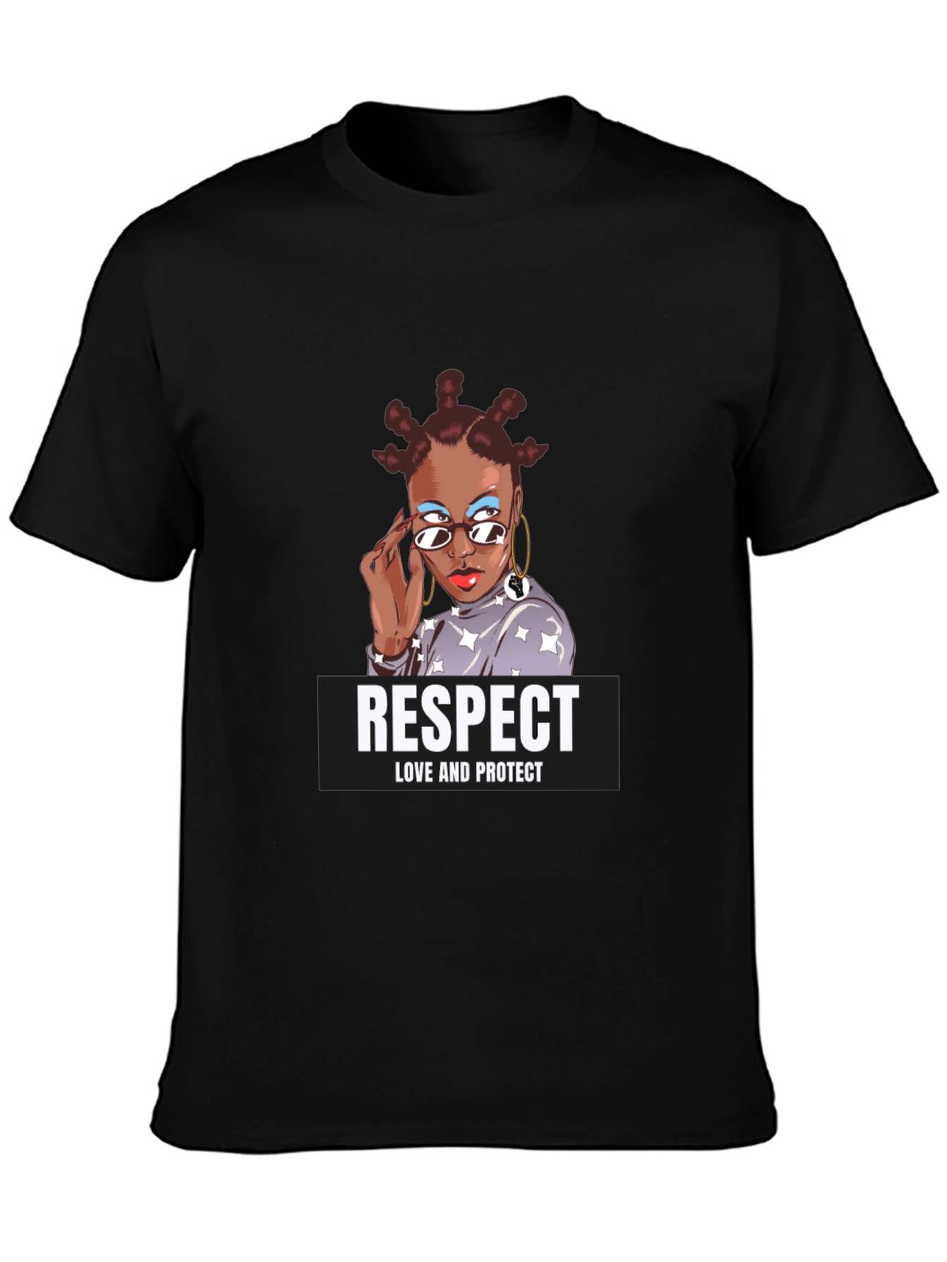 Respect Love Protect Graphic T-Shirt