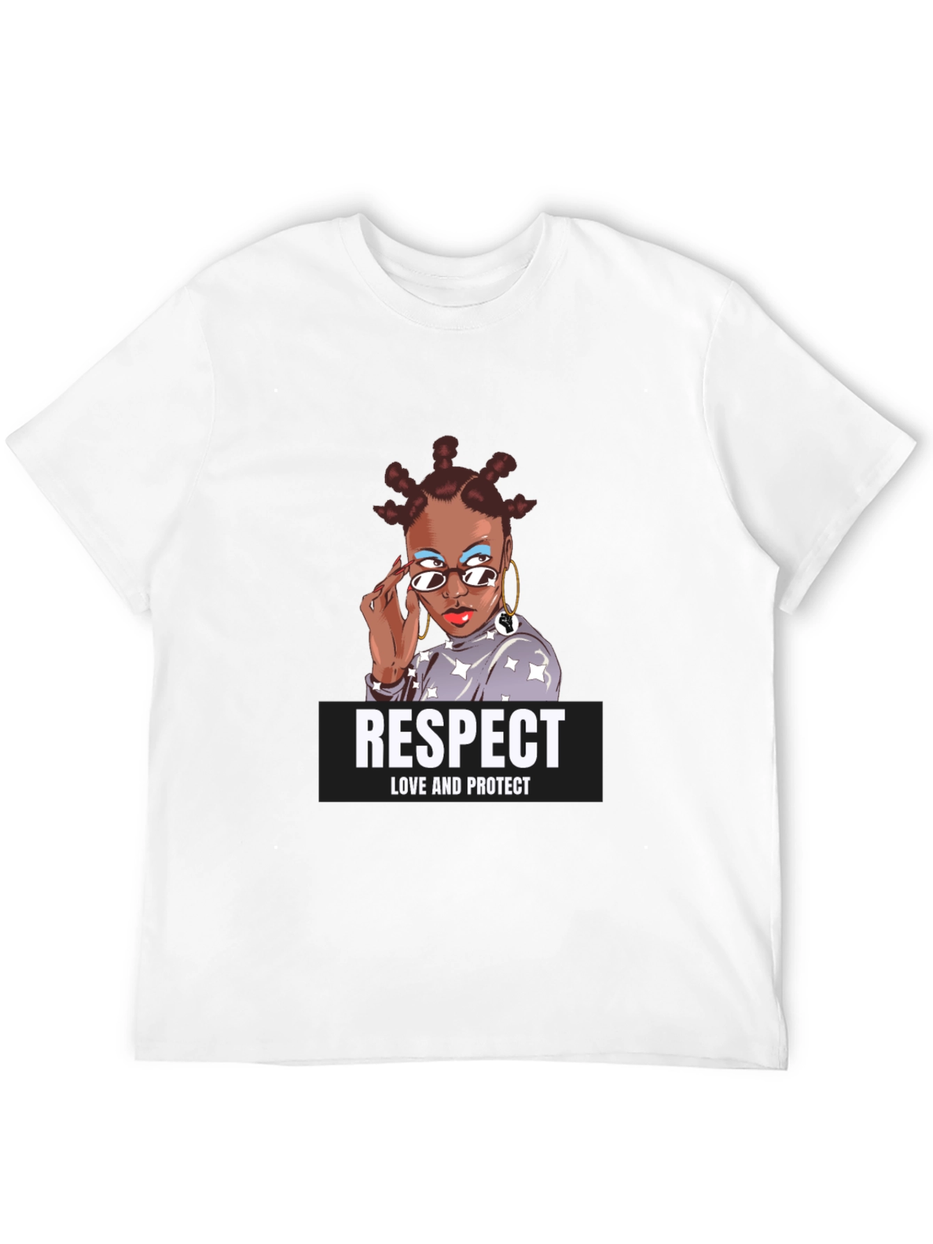 Respect Love Protect Graphic T-Shirt