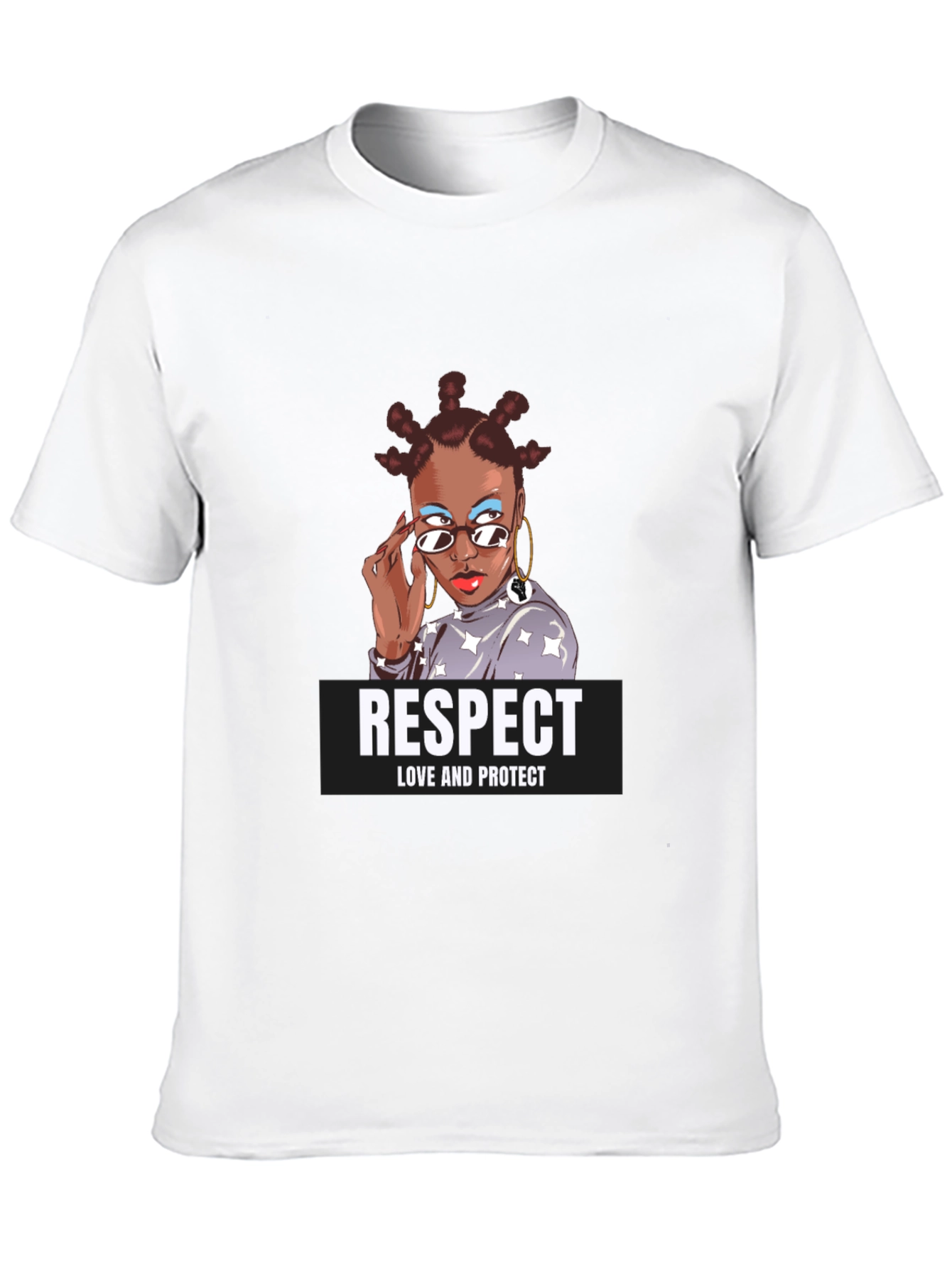 Respect Love Protect Graphic T-Shirt