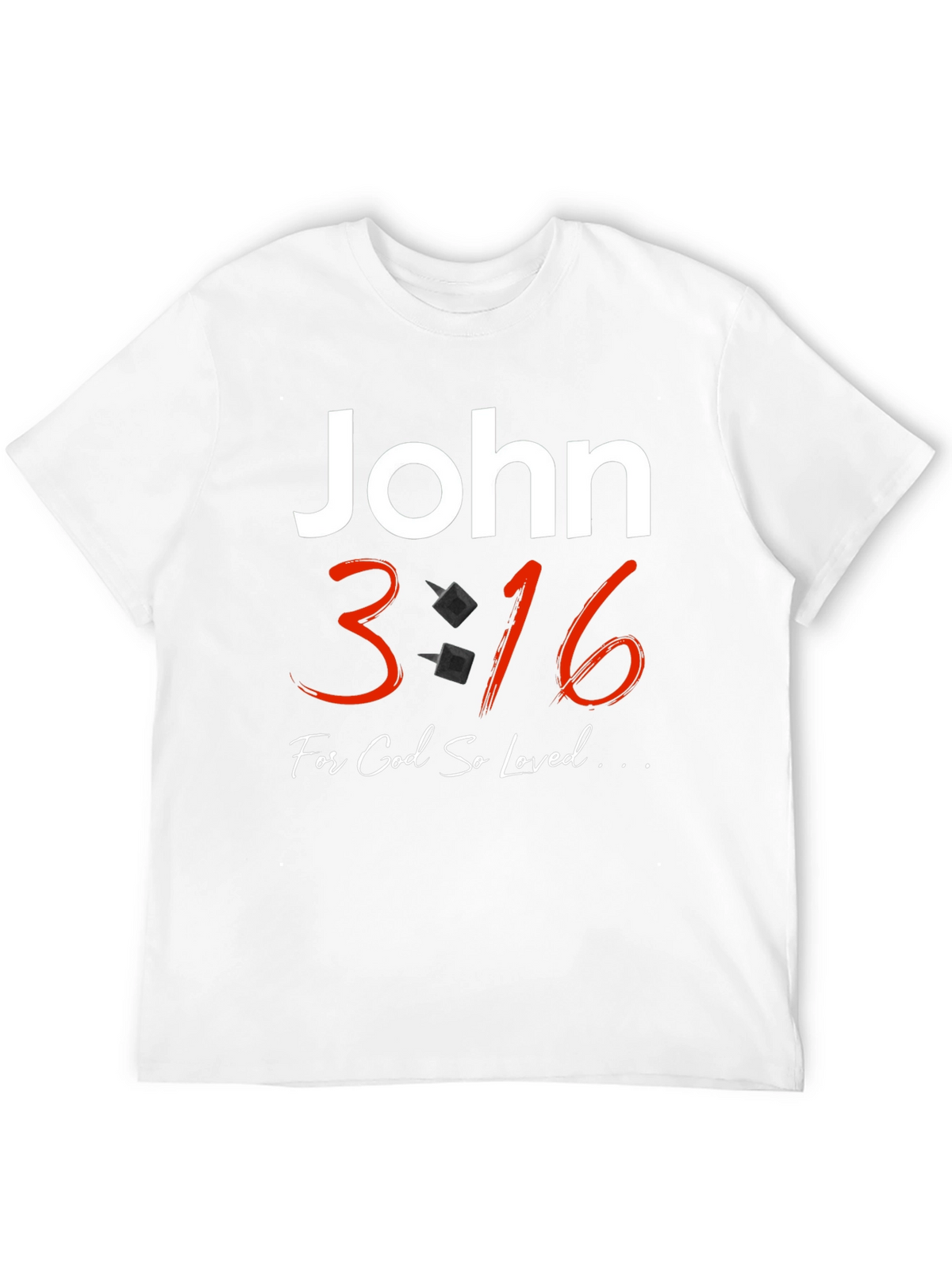 John 3:16 Graphic T-Shirt - Christian Faith Tee