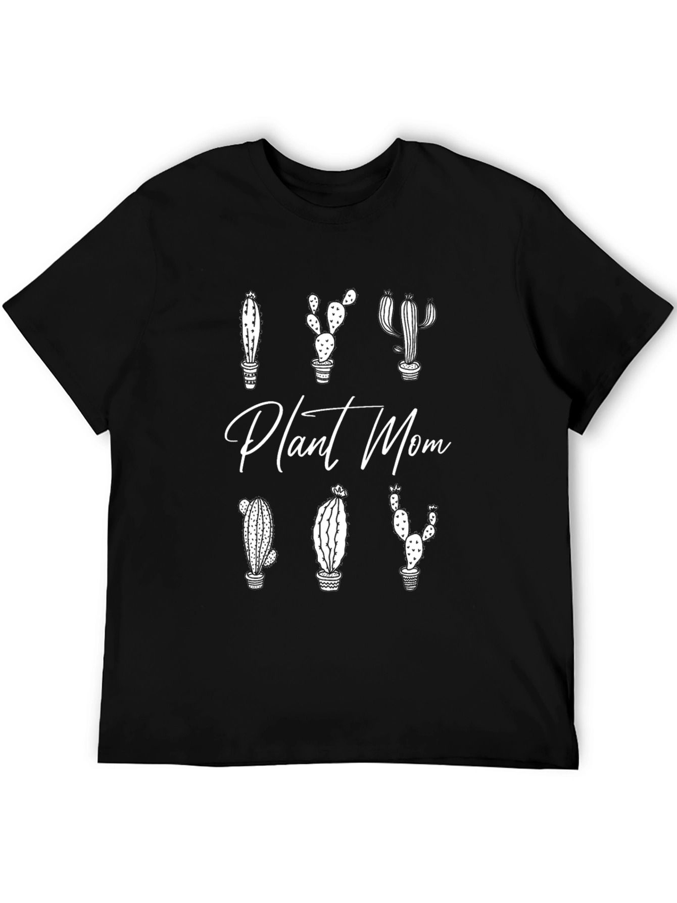Plant Mom Cactus Graphic Tee - Unisex