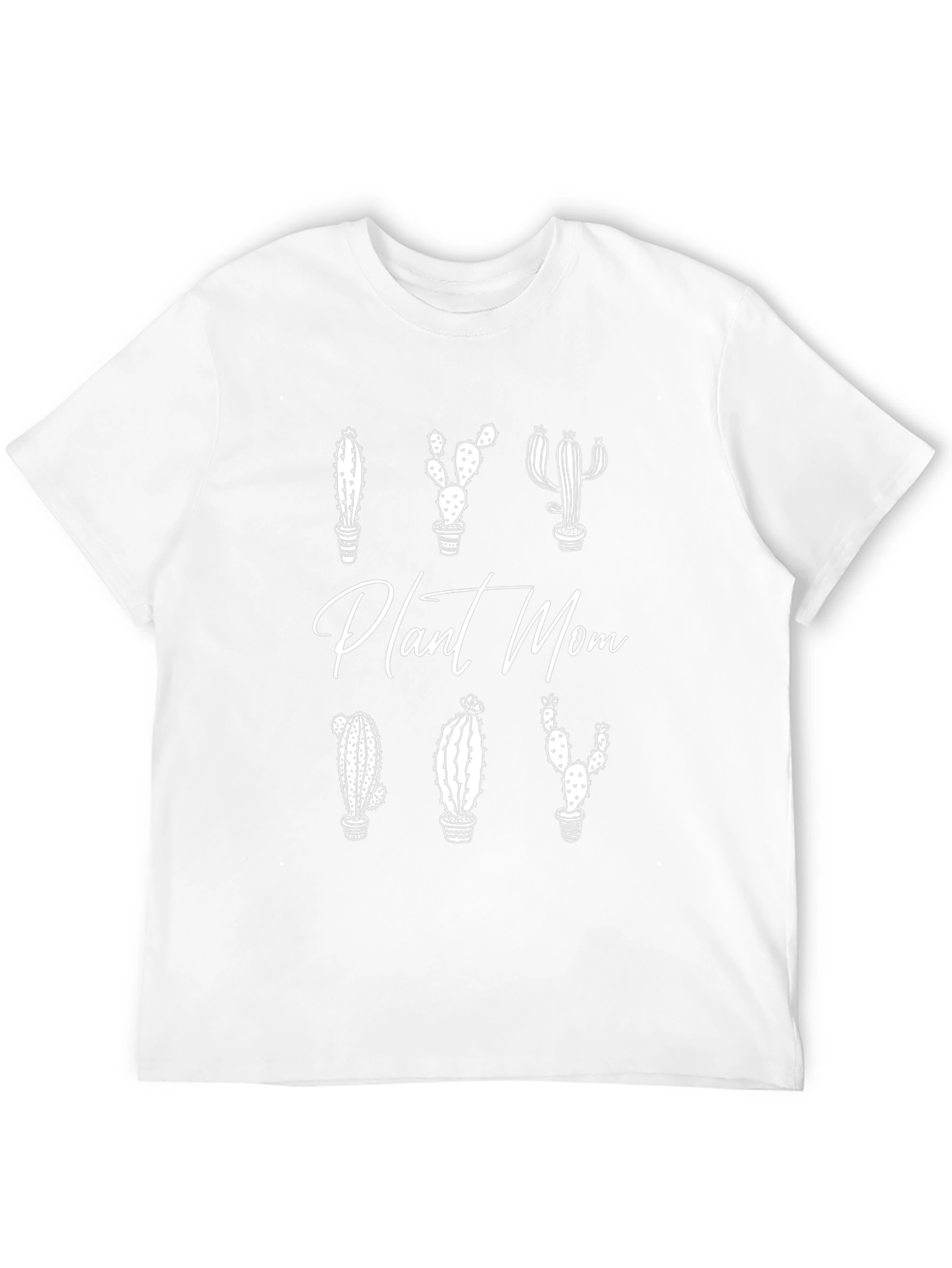 Plant Mom Cactus Graphic Tee - Unisex