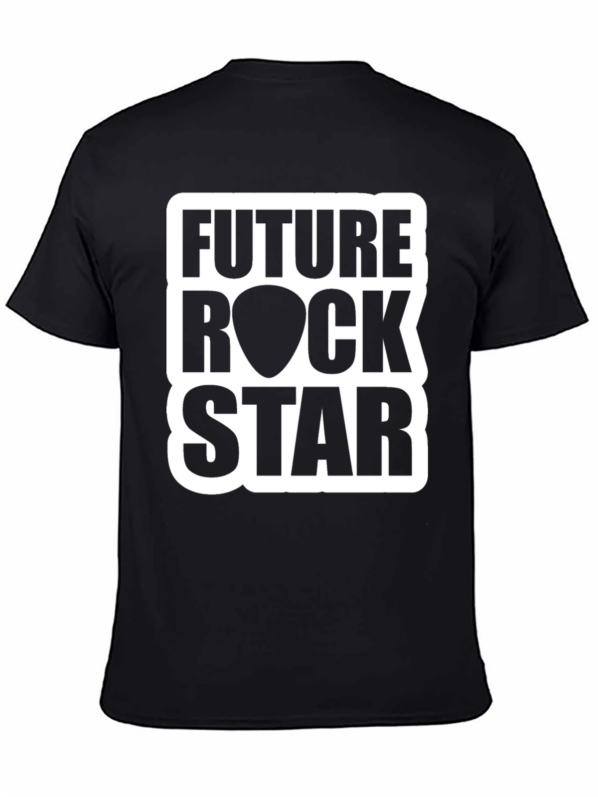 Future Rock Star Black Graphic T-Shirt