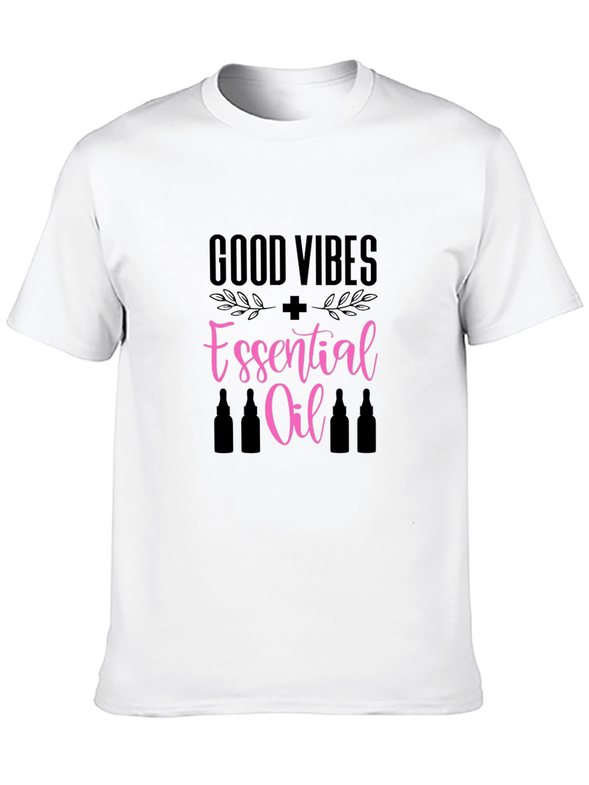 Good Vibes Essential Oil Graphic T-Shirt
