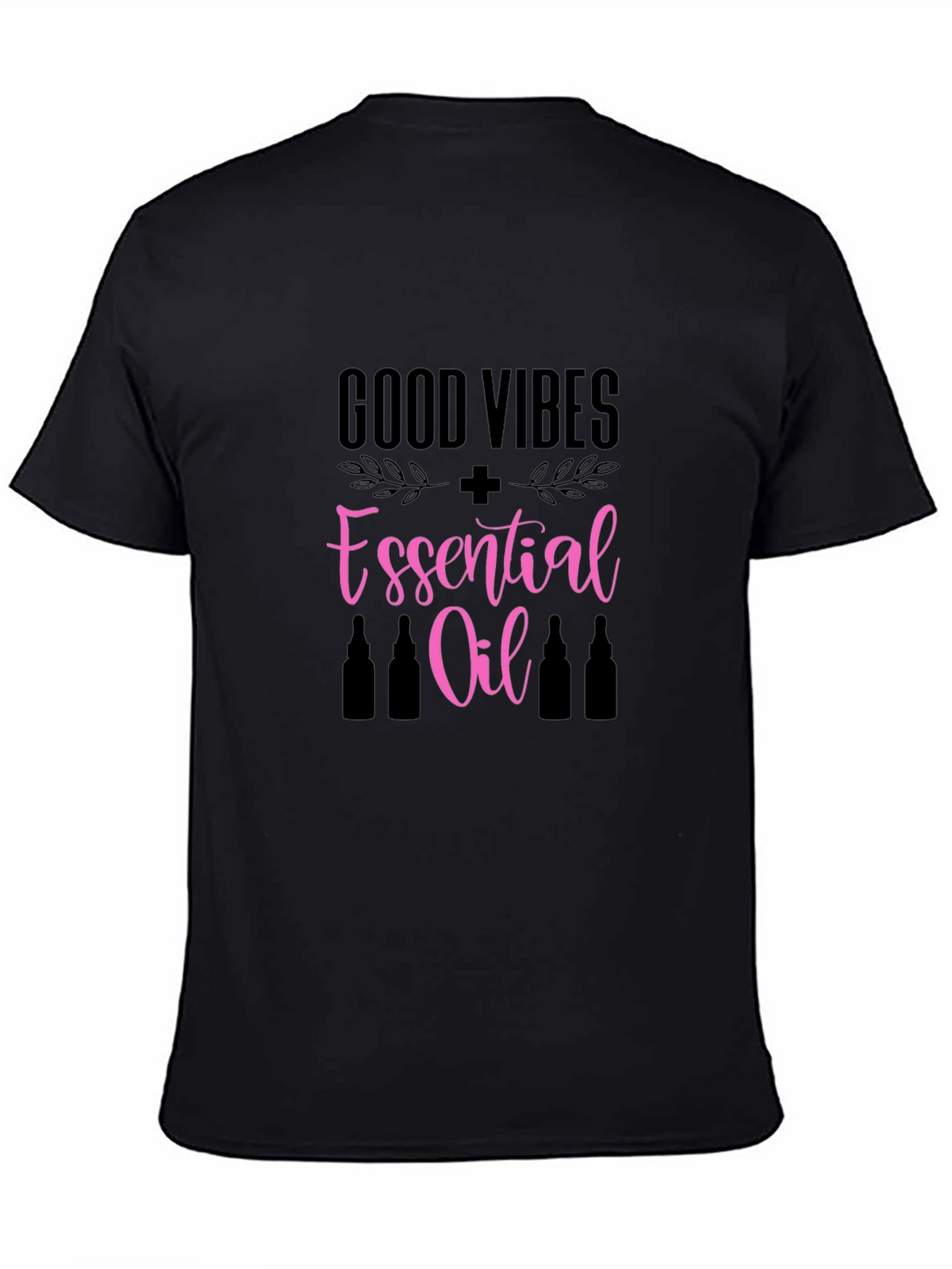 Good Vibes Essential Oil Graphic T-Shirt