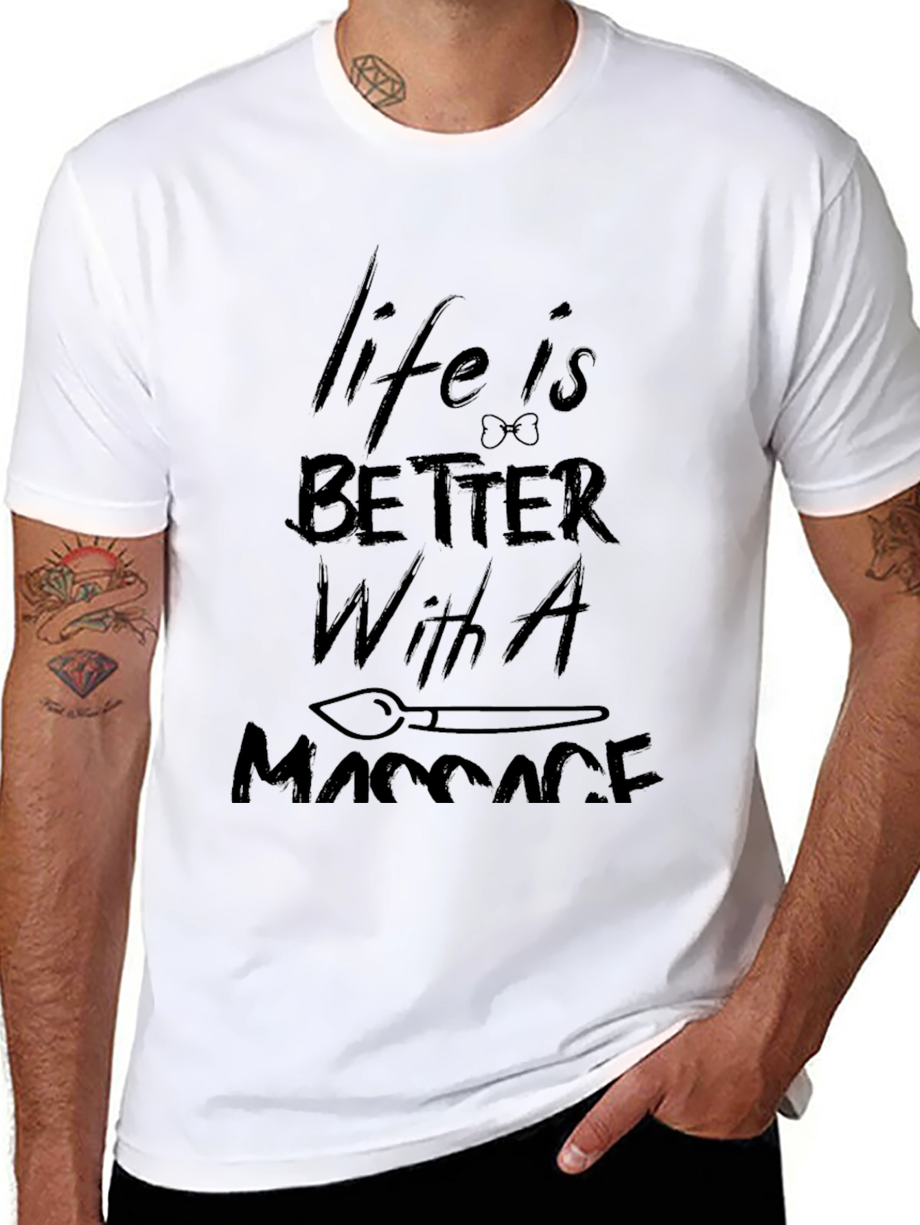 Life is Better With A Massage T-Shirt