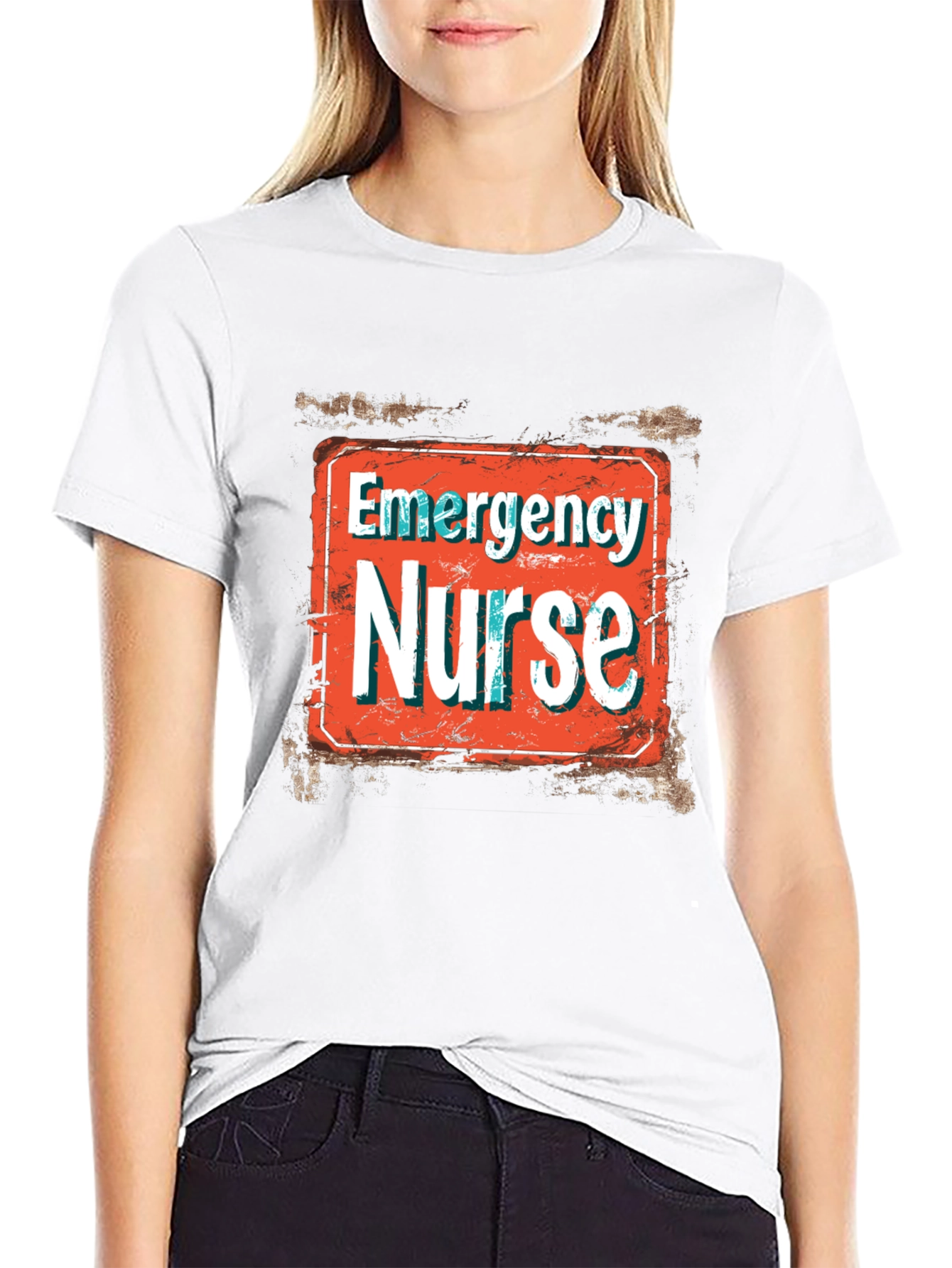 Emergency Nurse Graphic T-Shirt for Medical Professionals