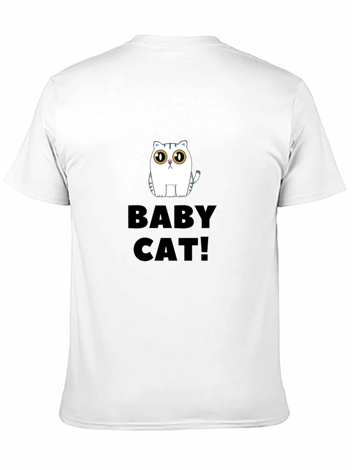 Baby Cat Black Graphic Tee