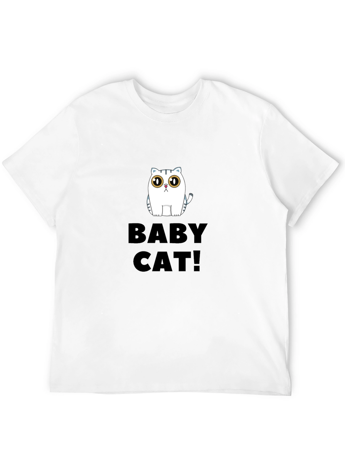 Baby Cat Black Graphic Tee