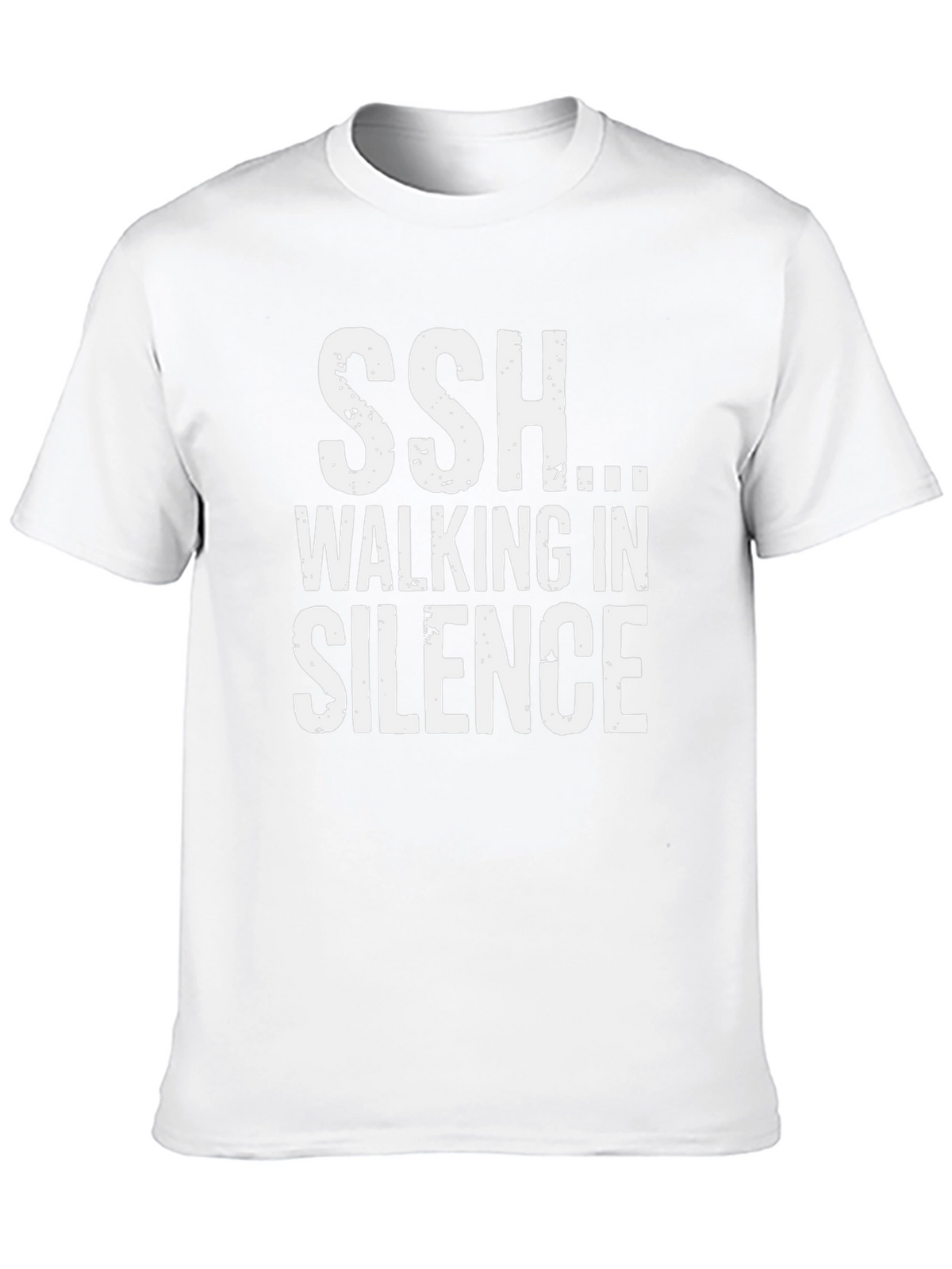 SSH Walking in Silence Black T-Shirt
