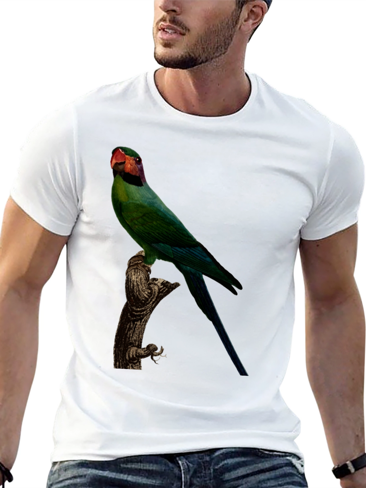Parrot Graphic T-Shirt