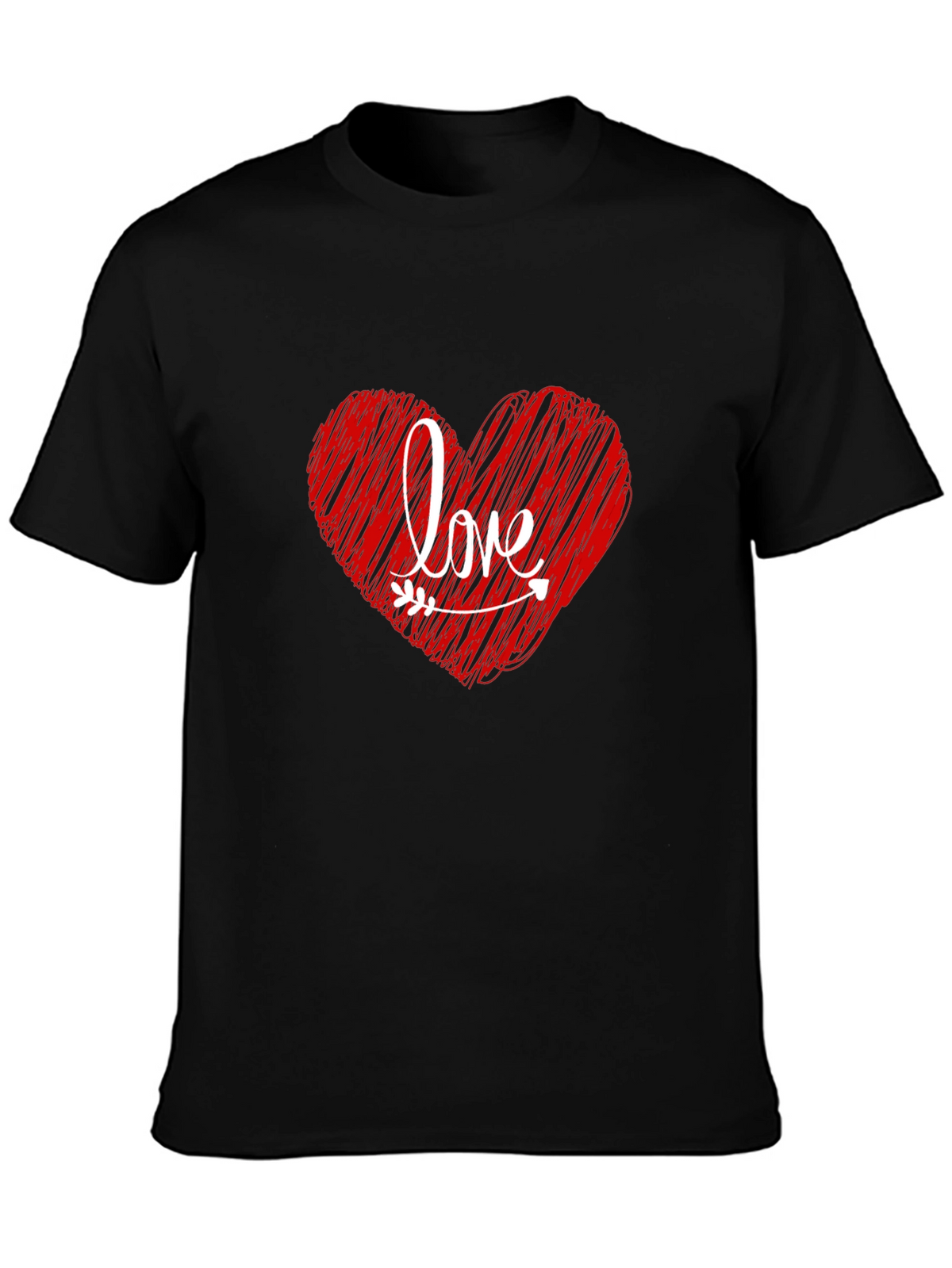 Love Heart Valentines Day T-Shirt