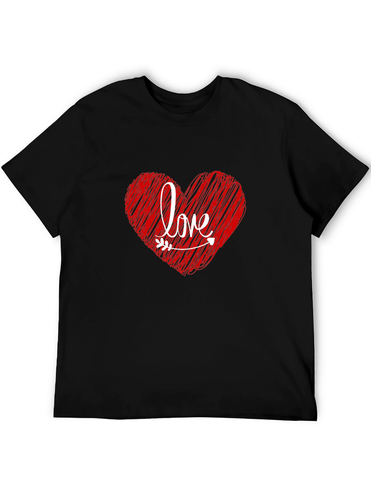 Love Heart Valentines Day T-Shirt