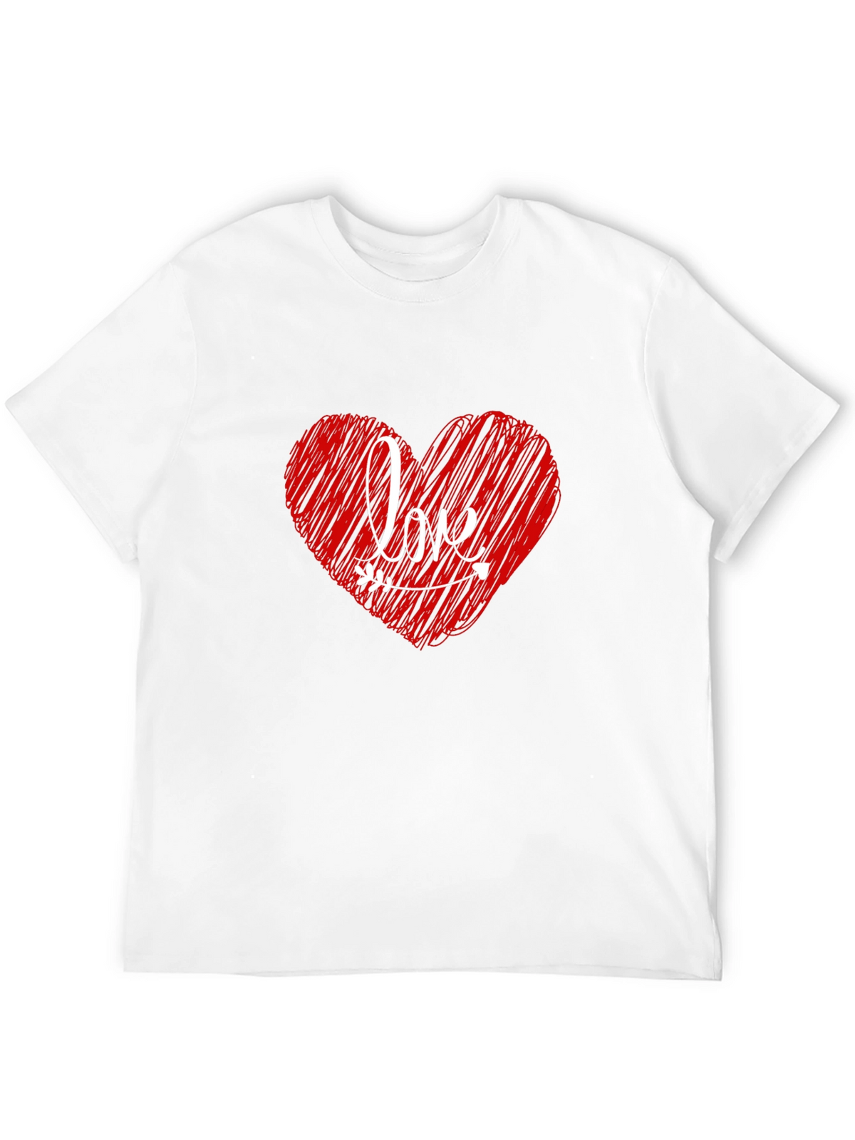 Love Heart Valentines Day T-Shirt