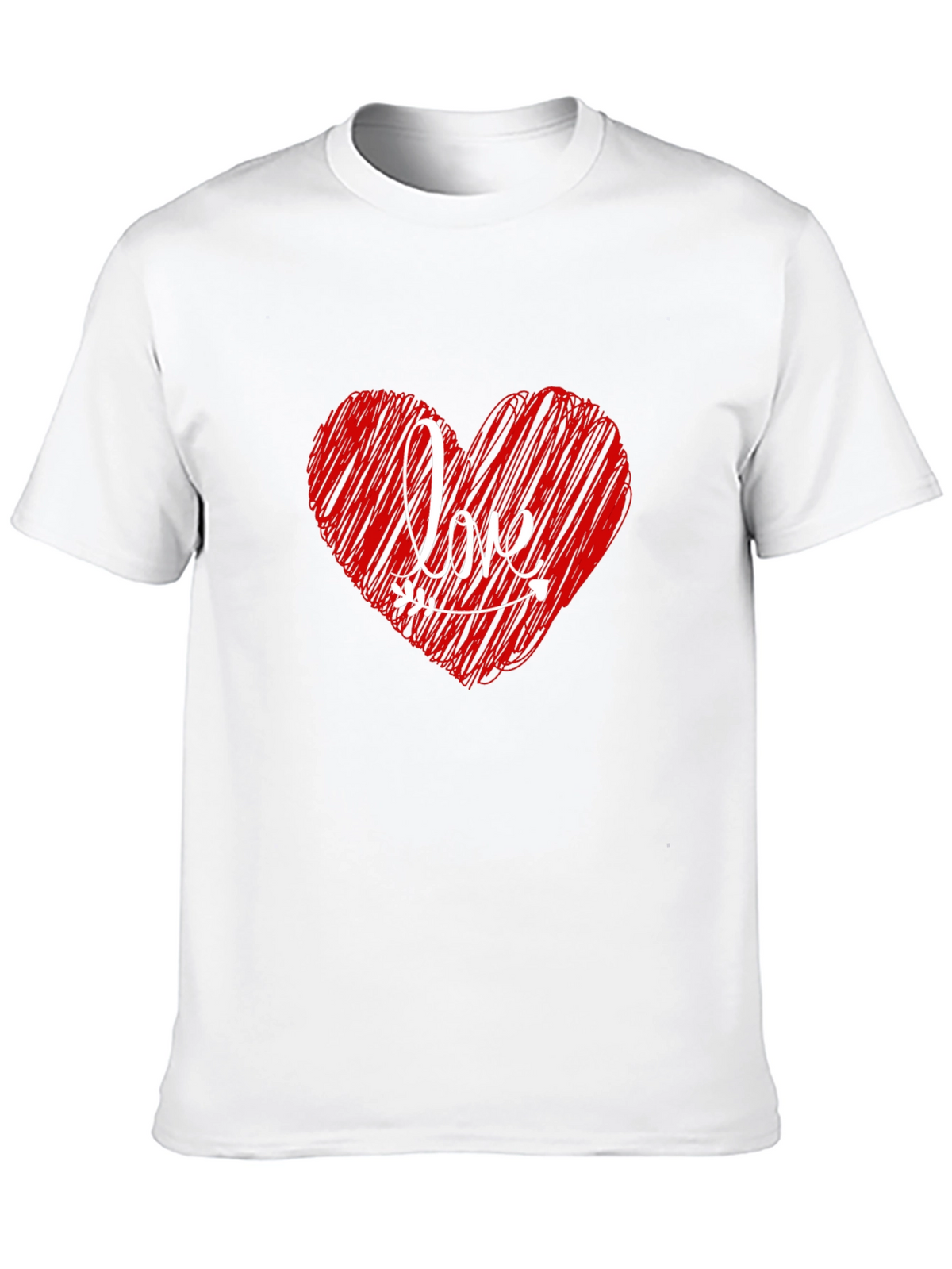 Love Heart Valentines Day T-Shirt