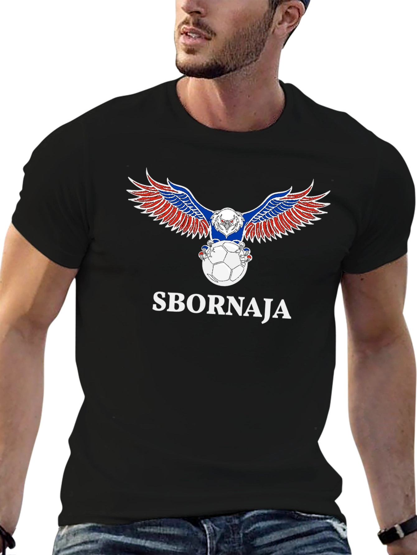 Sbornaja Eagle Crest Soccer T-Shirt