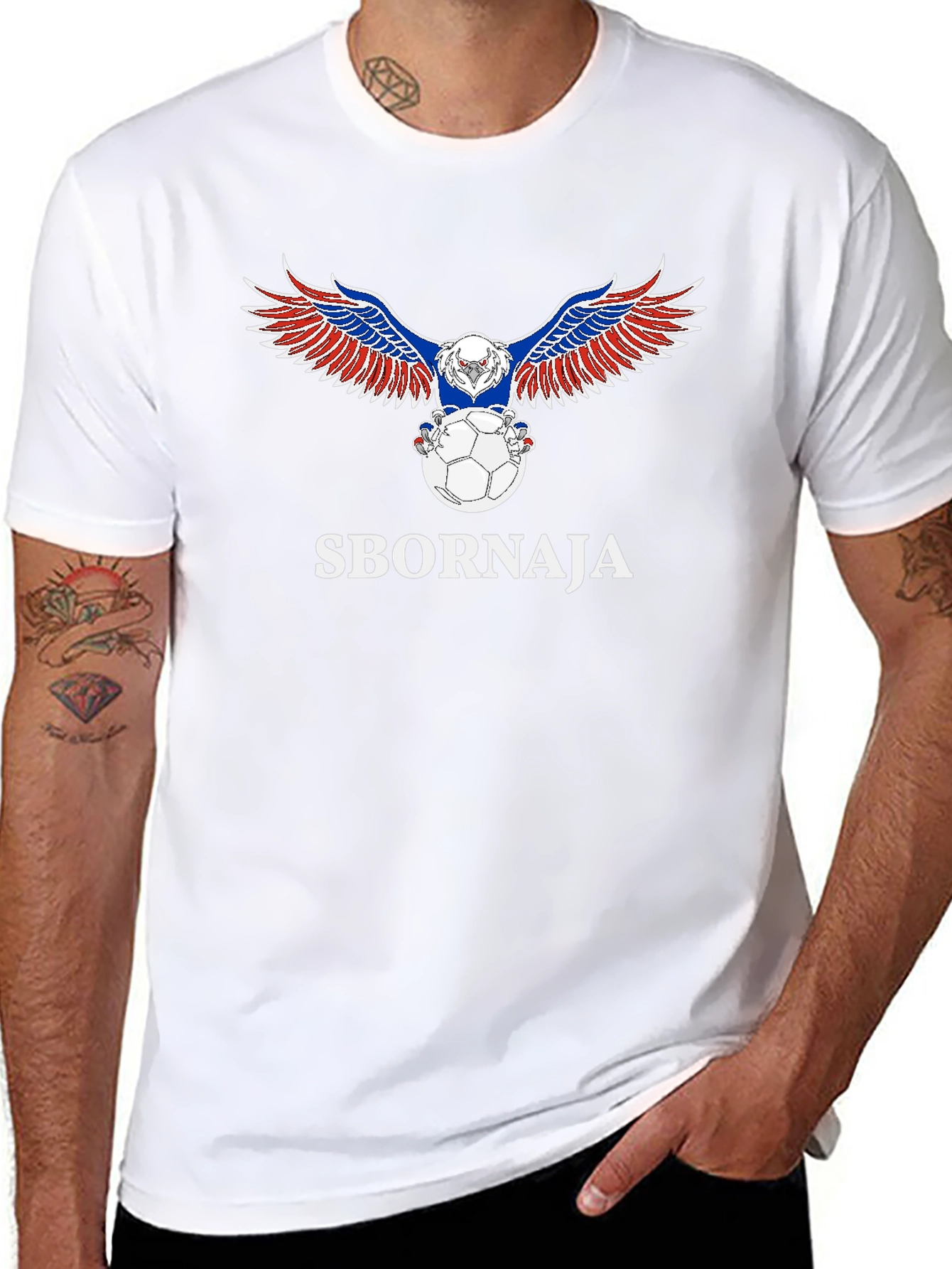 Sbornaja Eagle Crest Soccer T-Shirt