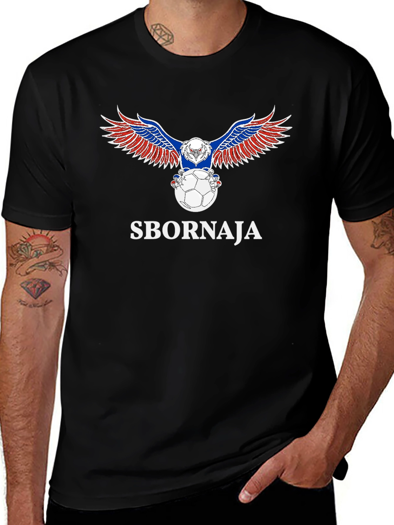 Sbornaja Eagle Crest Soccer T-Shirt