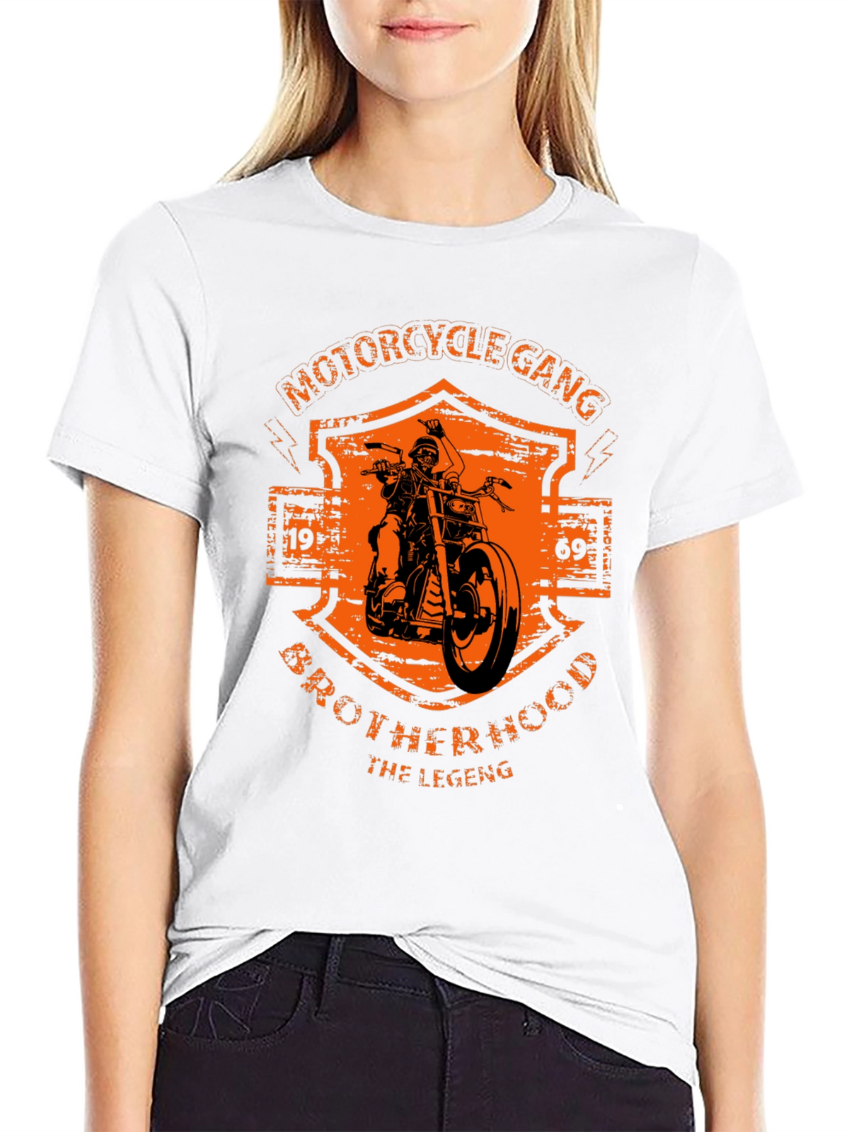 Motorcycle Gang Brotherhood Graphic Tee