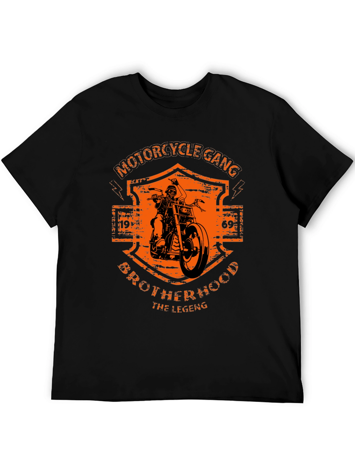 Motorcycle Gang Brotherhood Graphic Tee