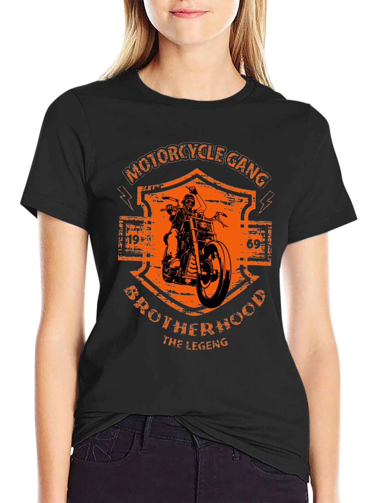 Motorcycle Gang Brotherhood Graphic Tee