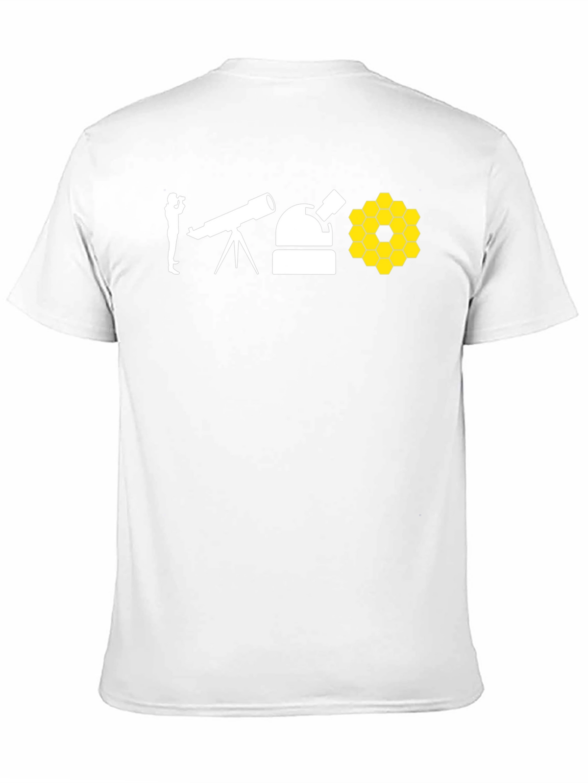 Telescope T-Shirt: Space Observation Graphic Tee