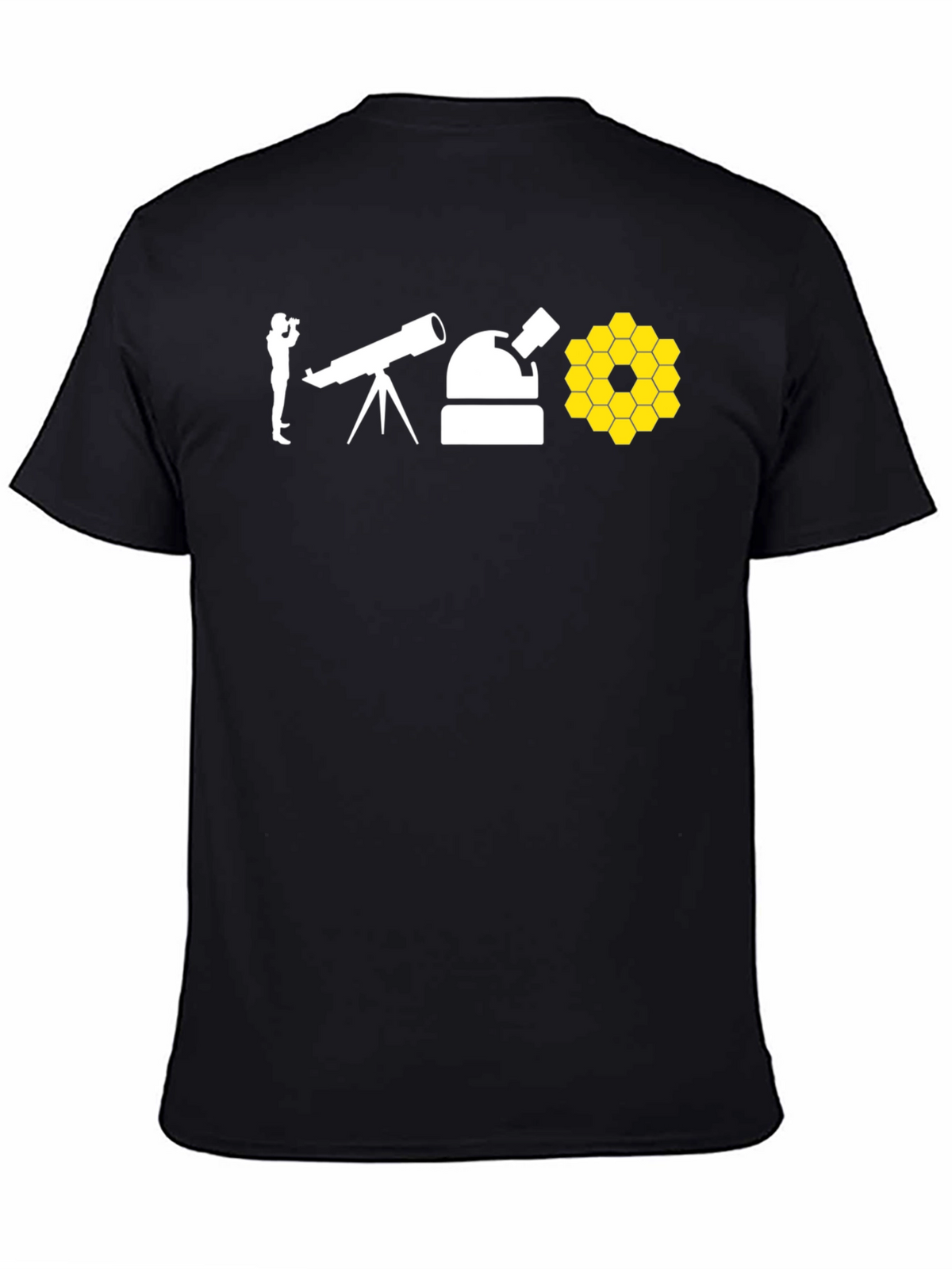 Telescope T-Shirt: Space Observation Graphic Tee