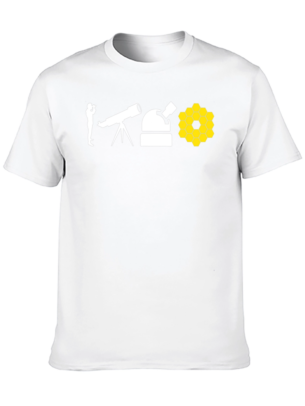 Telescope T-Shirt: Space Observation Graphic Tee