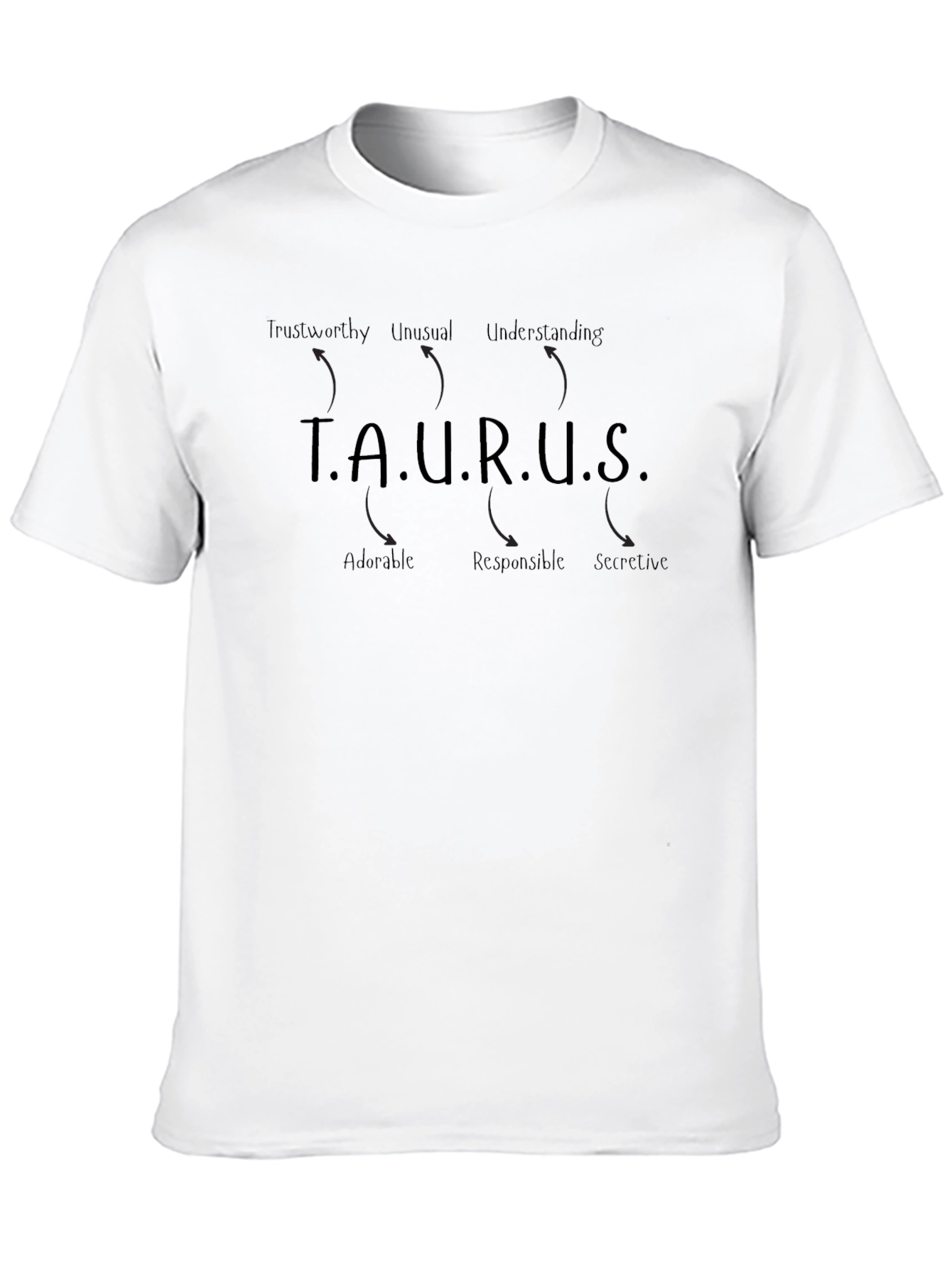 Taurus Zodiac Sign T-Shirt