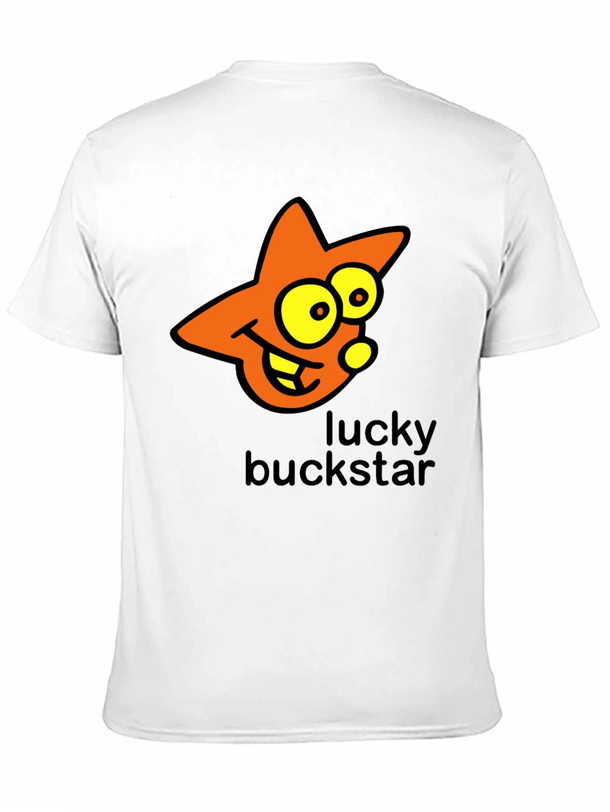 Lucky Buckstar Graphic Tee - Black