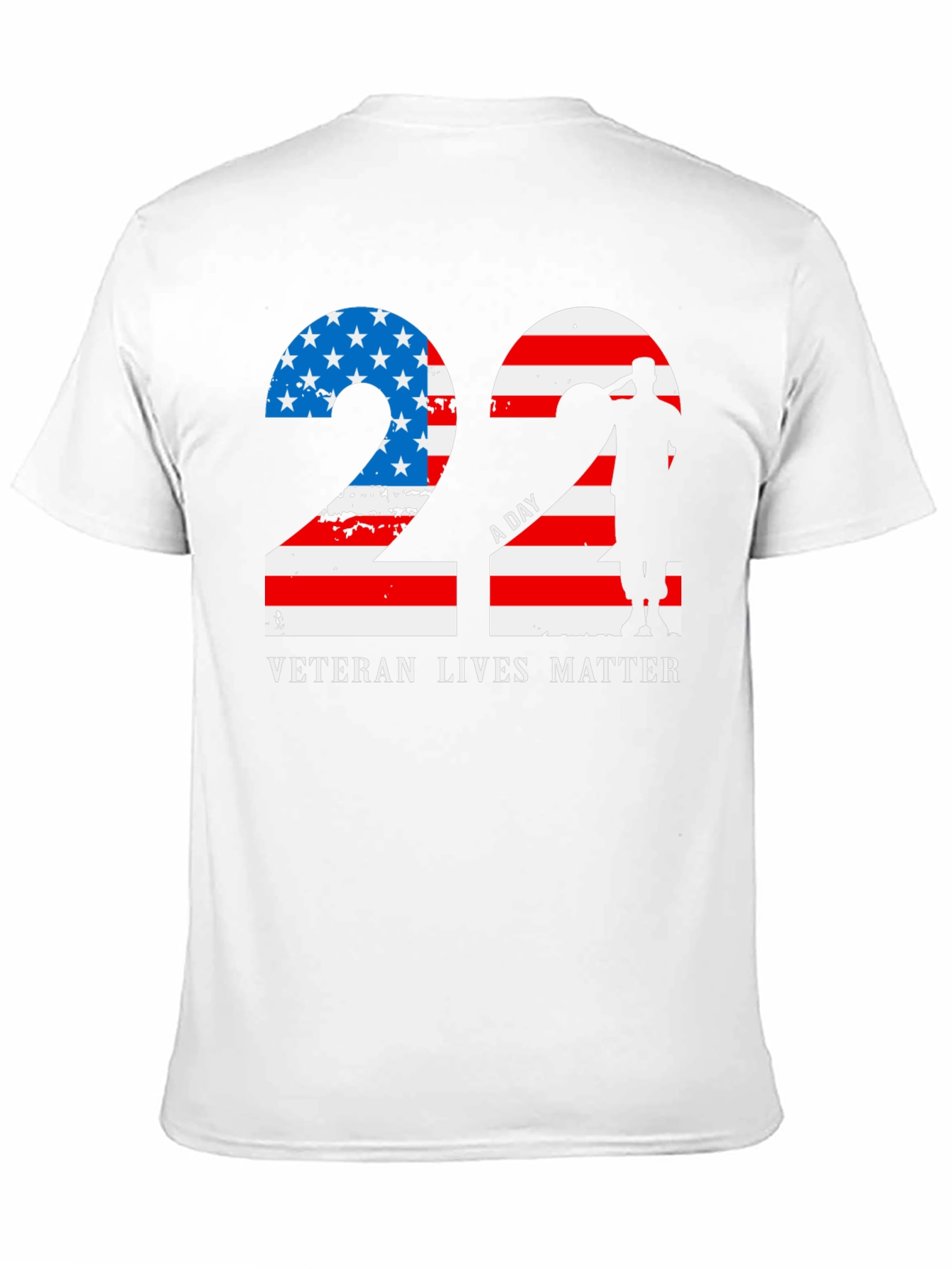 Veteran Lives Matter Patriotic Graphic T-Shirt