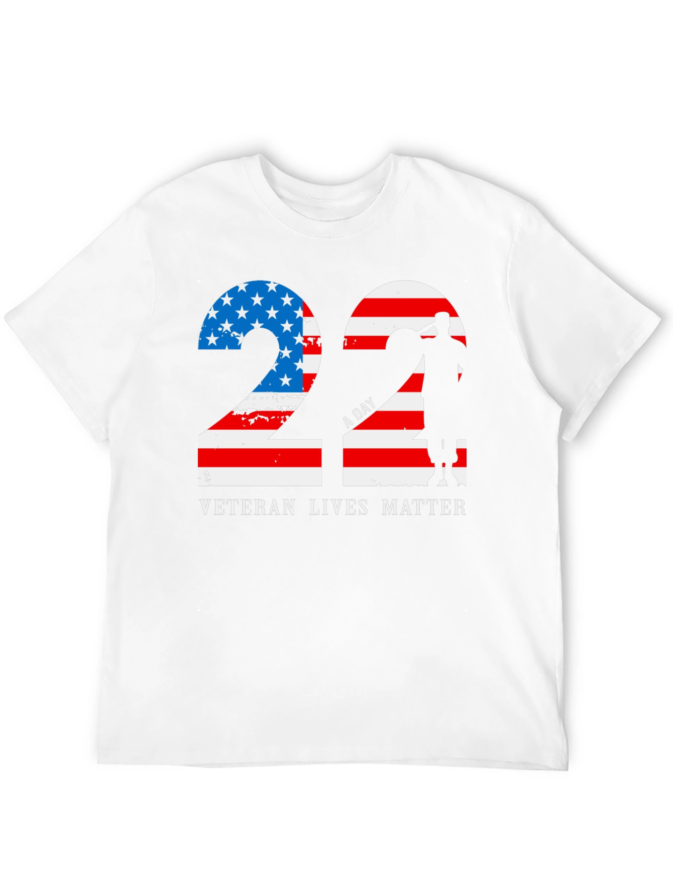 Veteran Lives Matter Patriotic Graphic T-Shirt