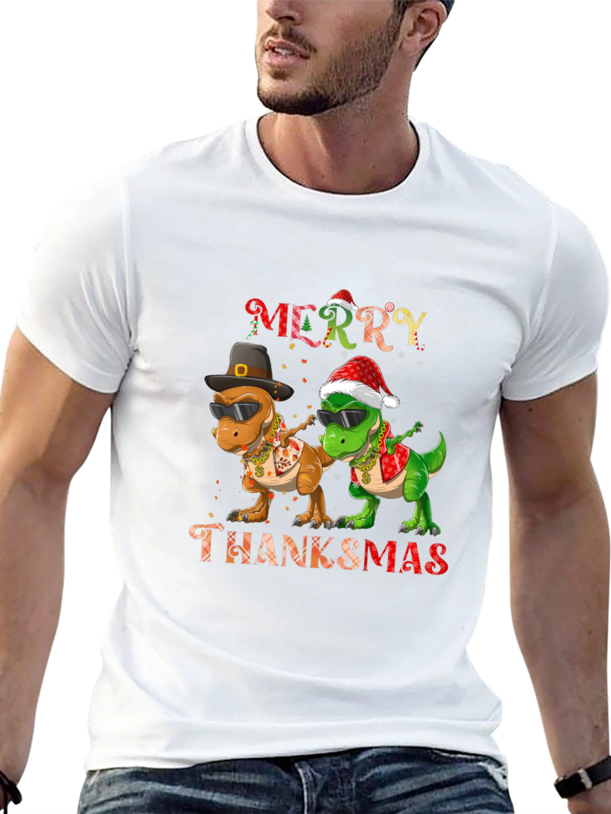 Funny Merry Thanksmas T-Shirt