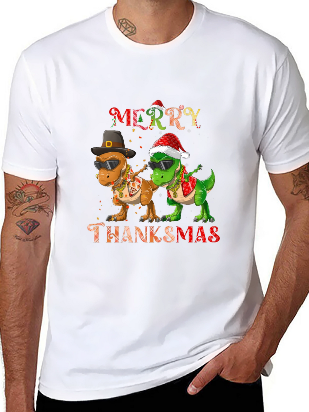 Funny Merry Thanksmas T-Shirt