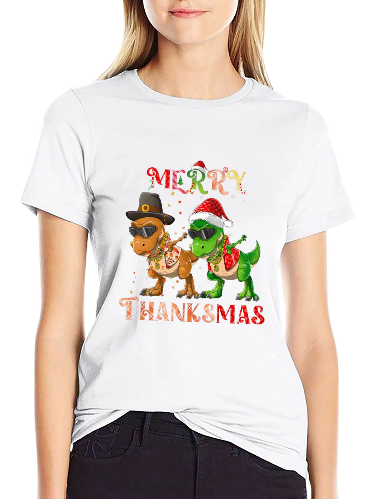 Funny Merry Thanksmas T-Shirt